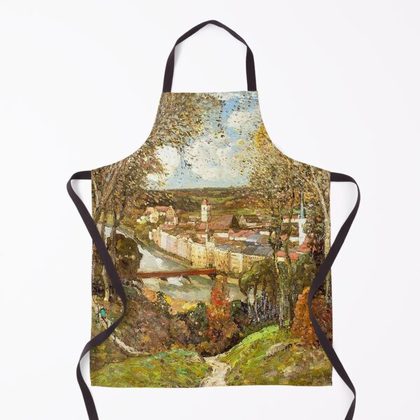 Item preview, Autumn Landscape with Town designed and sold by tomorrowsart.