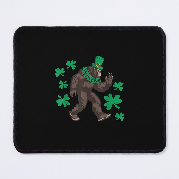 Item preview, Bigfoot St Patricks Day Irish Sasquatch Shamrock Clover Leaf designed and sold by facegm.