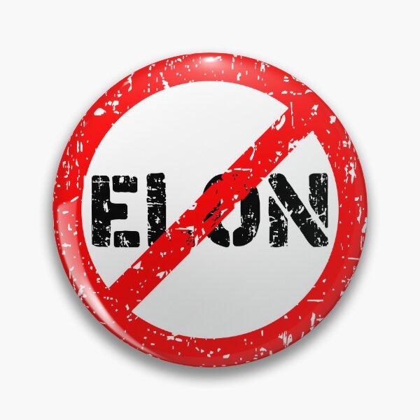 Item preview, Banned elon, NO ELON!  anti elon, no elon musk, no musk, Anti-Elon Musk Bumper Decal For elon musk haters! red designed and sold by ramwebroom.