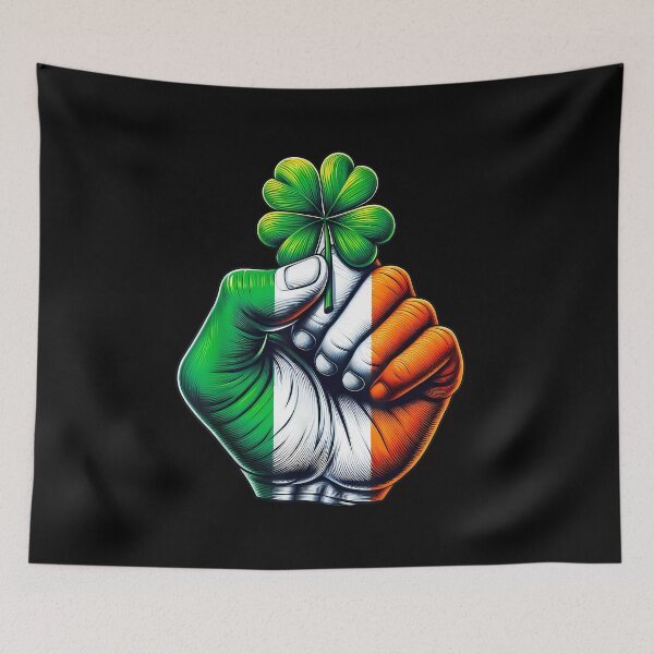 Item preview, Irish Pride Shamrock Fist St Patrick_S Day  designed and sold by facegm.