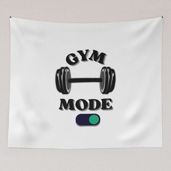 Item preview, Gym Mode On – Power Up Your Workout | Gym Mode Activated | Gym Edition | Weights & Gains | Lift | Gym Mode | Gym Flow | Workout | Gym  designed and sold by Kaivinaikadhaigal.