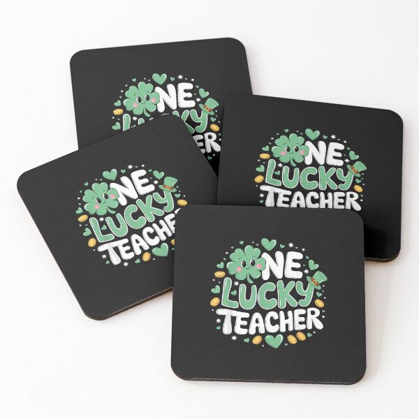 Item preview, One Lucky Teacher Clover Shamrock St. Patricks Day  designed and sold by facegm.