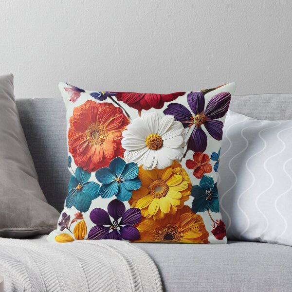 Item preview, Vibrant Pressed Flowers – Colorful Botanical Floral Aesthetic designed and sold by JohnnyP-Store.