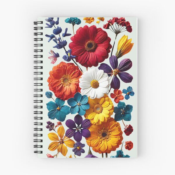 Item preview, Vibrant Pressed Flowers – Colorful Botanical Floral Aesthetic designed and sold by JohnnyP-Store.
