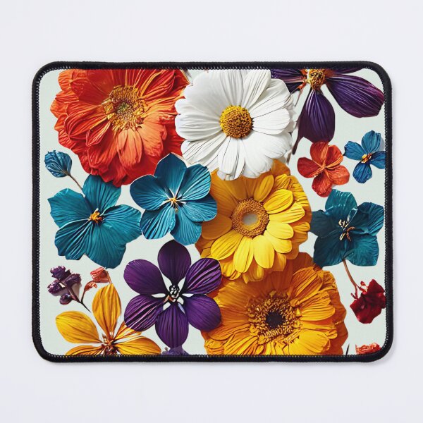 Item preview, Vibrant Pressed Flowers – Colorful Botanical Floral Aesthetic designed and sold by JohnnyP-Store.