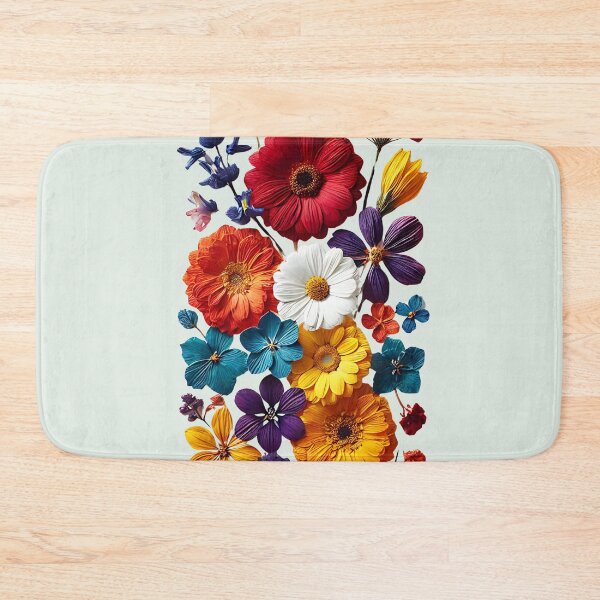 Item preview, Vibrant Pressed Flowers – Colorful Botanical Floral Aesthetic designed and sold by JohnnyP-Store.