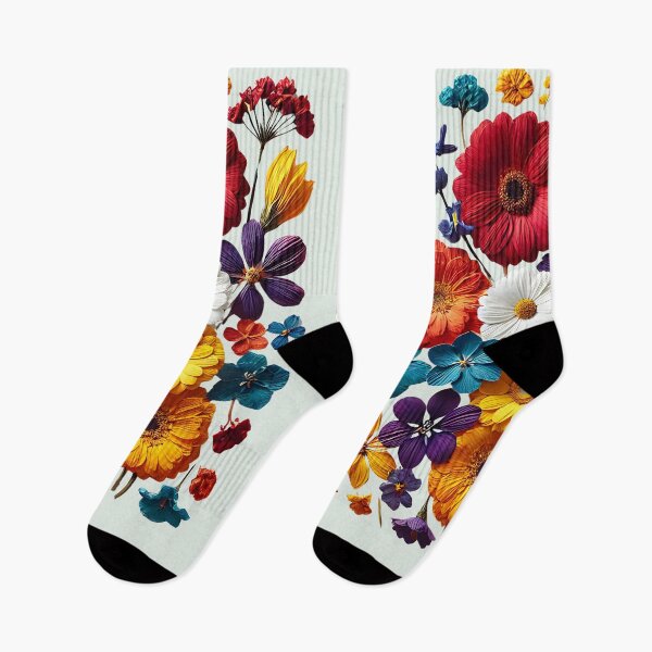 Item preview, Vibrant Pressed Flowers – Colorful Botanical Floral Aesthetic designed and sold by JohnnyP-Store.