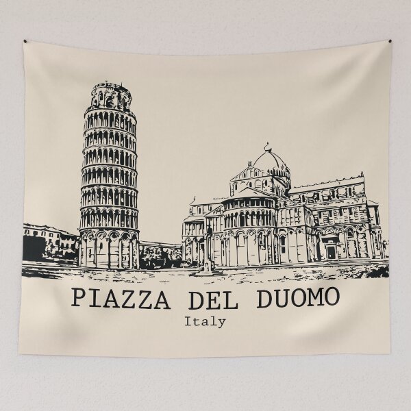 Item preview, Piazza del Duomo - Italy designed and sold by Lakeric Cityscapes.