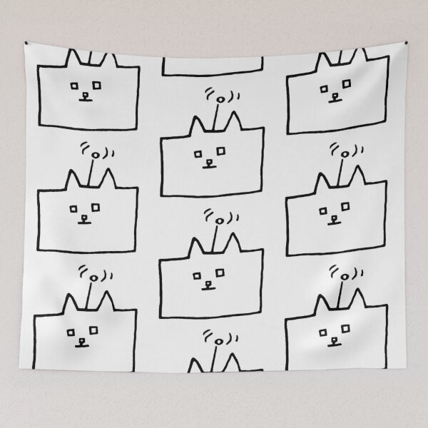 Item preview, cat designed and sold by ILoveLulu.