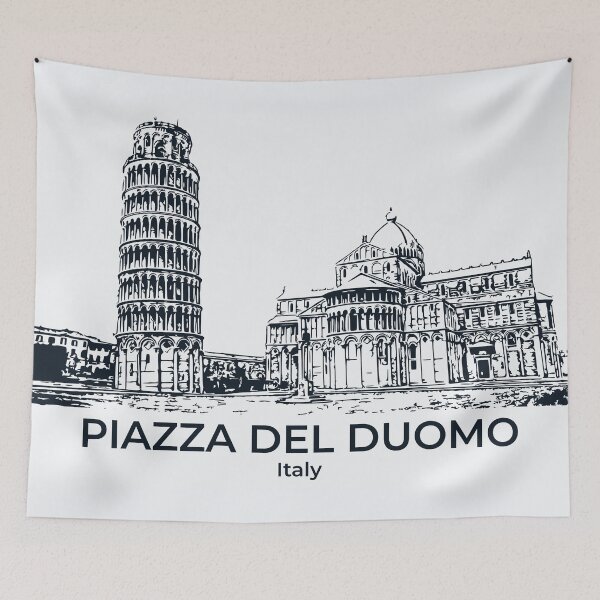 Item preview, Piazza del Duomo - Italy designed and sold by Lakeric Cityscapes.