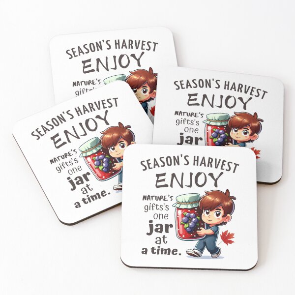 Item preview, SEASON'S HARVEST Enjoying Nature's Bounty designed and sold by SplashTastic.