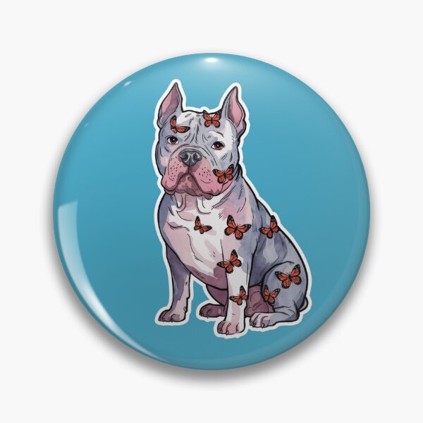 Item preview, Pitbull illustration designed and sold by ZooStateofMind.