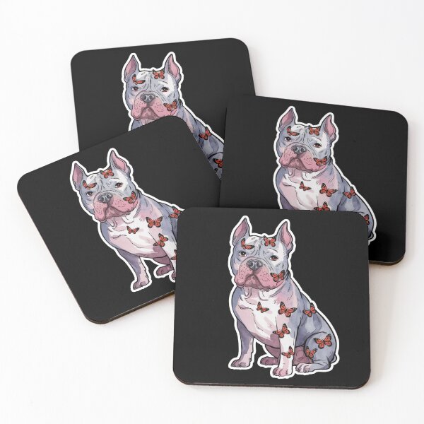 Item preview, Pitbull illustration designed and sold by ZooStateofMind.