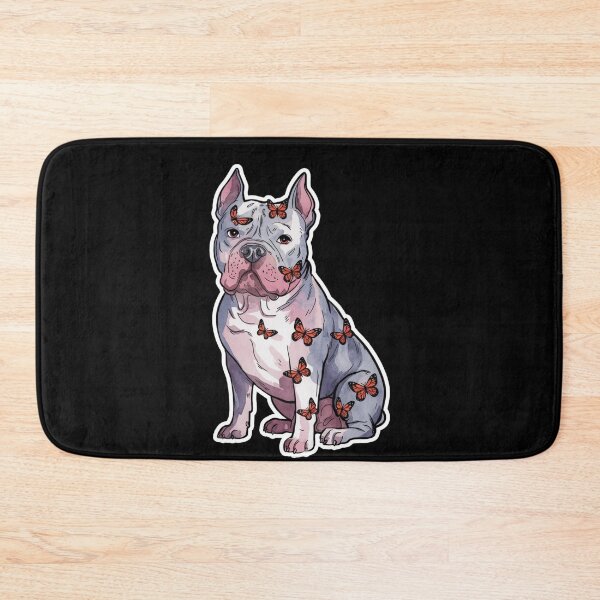 Item preview, Pitbull illustration designed and sold by ZooStateofMind.
