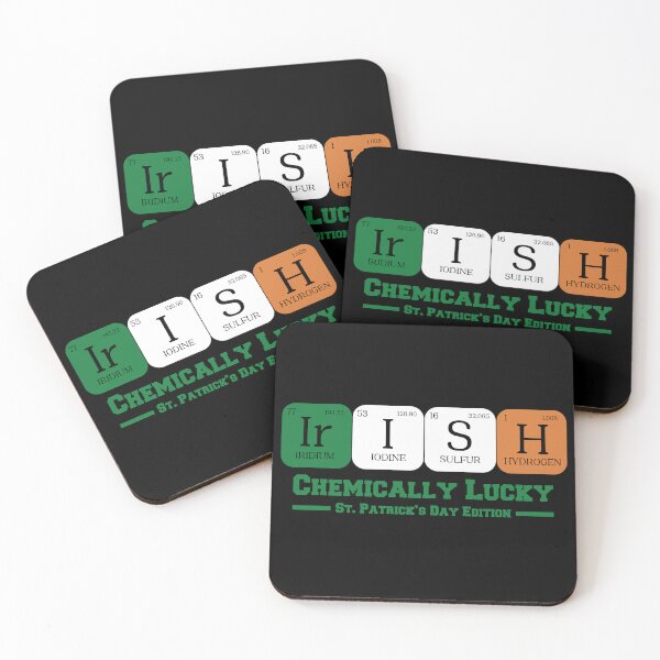 Item preview, Chemically Lucky - Irish St. Patrick’s Day Periodic Table Design designed and sold by Serbin.