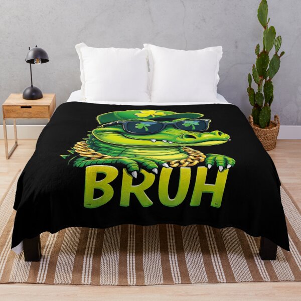 Item preview, Alligator Bruh St Patricks Day Costume Teens Boys Kids  designed and sold by facegm.