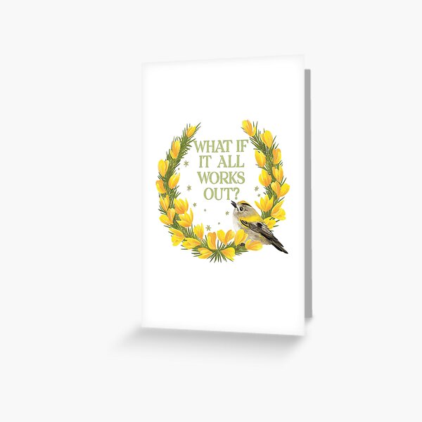 Item preview, What If It All Works Out? designed and sold by lauragraves.