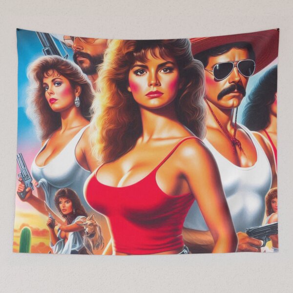 Item preview, Hot Tank Top Girl designed and sold by PulpVintage.