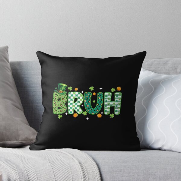 Item preview, Bruh Meme Shamrock Funny St Patricks Day Teens Boys Kids Men  designed and sold by facegm.