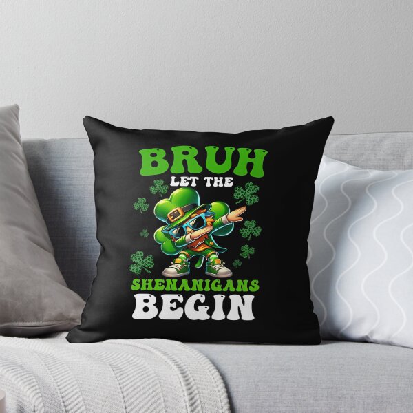 Item preview, Bruh Let The Shenanigans Begin St Patricks Day Boys Mens  designed and sold by facegm.