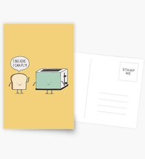 I believe I can fly! Postcards