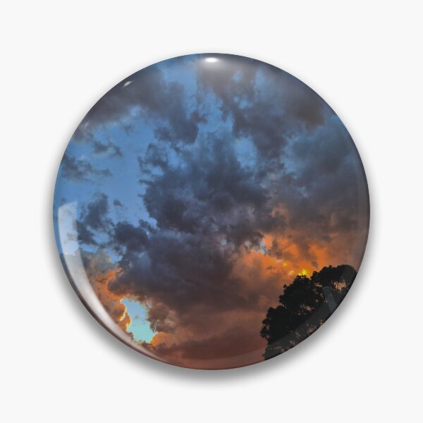 Item preview, Beautiful sunset with a bush fire red glare in the background designed and sold by MaggicalPhotos.
