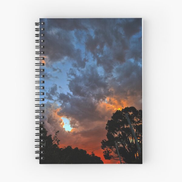 Item preview, Beautiful sunset with a bush fire red glare in the background designed and sold by MaggicalPhotos.