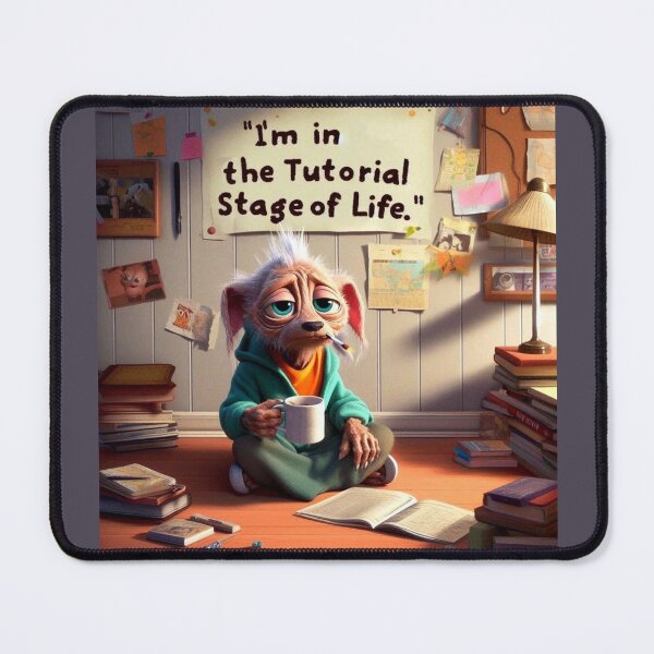 Item preview, NPC Vibes - I'm in the Tutorial Stage of Life designed and sold by nature. electrified..