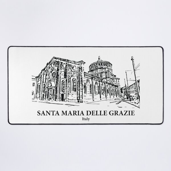 Item preview, Santa Maria delle Grazie - Italy designed and sold by Lakeric Cityscapes.
