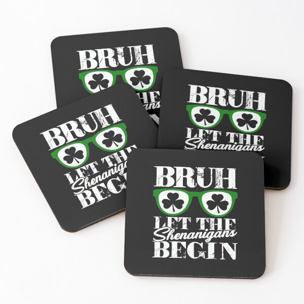 Item preview, Bruh Let The Shenanigans Begin St Patricks Day Boys Mens  designed and sold by facegm.