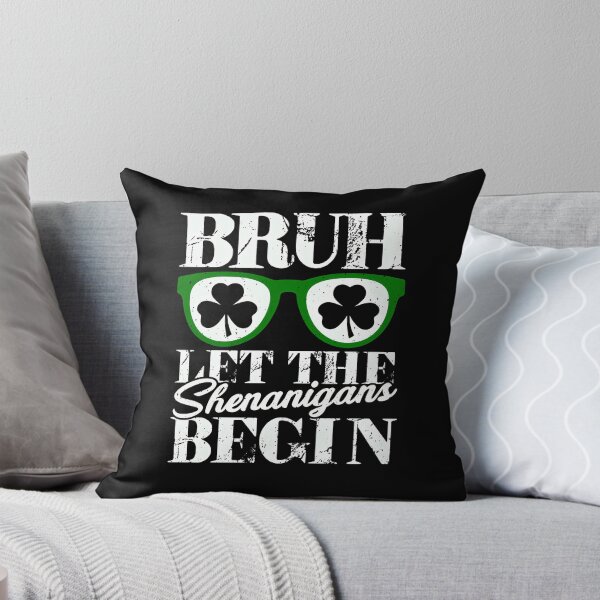 Item preview, Bruh Let The Shenanigans Begin St Patricks Day Boys Mens  designed and sold by facegm.