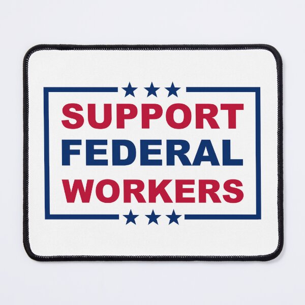 Item preview, Support Federal Workers Democracy Civil Service Advocate  designed and sold by The Junto Shop.