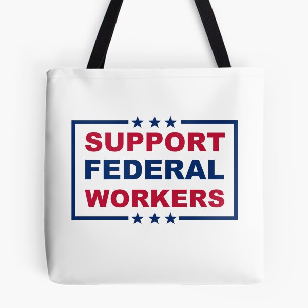 Item preview, Support Federal Workers Democracy Civil Service Advocate  designed and sold by The Junto Shop.