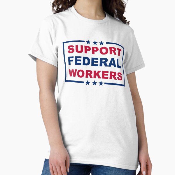 Item preview, Support Federal Workers Democracy Civil Service Advocate  designed and sold by The Junto Shop.