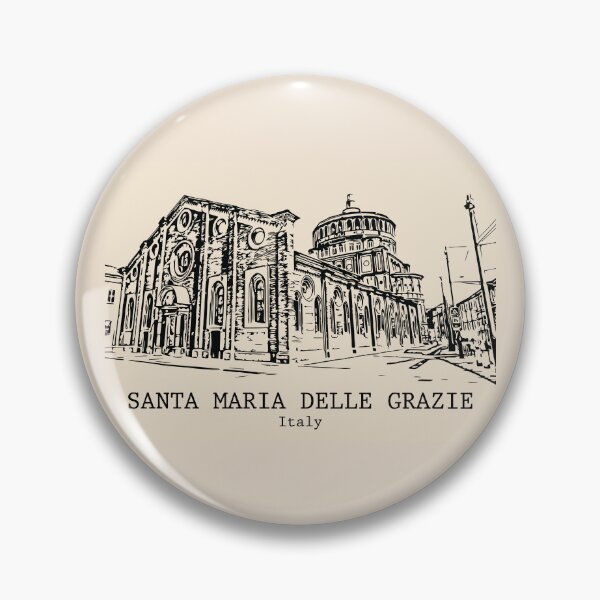 Item preview, Santa Maria delle Grazie - Italy designed and sold by Lakeric Cityscapes.