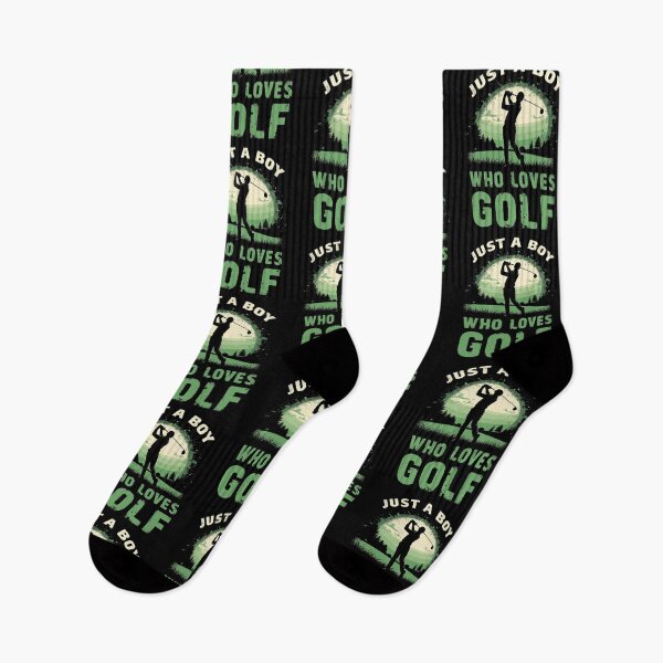Item preview, Just a Boy Who Loves Golf Club Golfer Golfing Kids Boys designed and sold by Blok45.