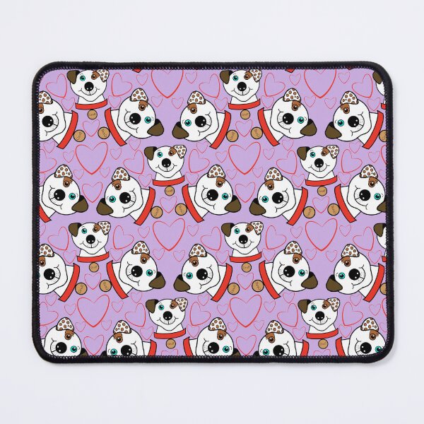 Item preview, STAFFY GRUFF REPEATING PATTERN LAVENDER designed and sold by Marni Scofidio Desi9ns.
