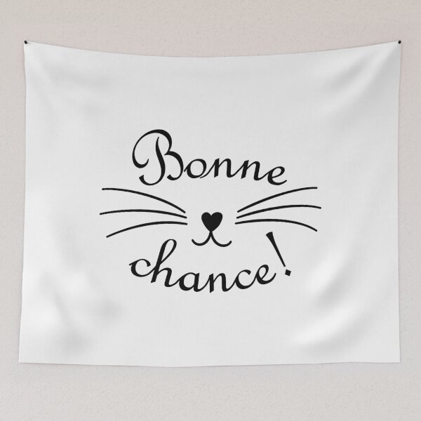 Item preview, Bonne chance! - good luck, wishes the cat designed and sold by peter2art.