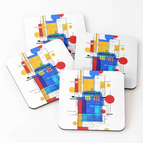 Item preview, Constructivist blue box designed and sold by kharma zero.