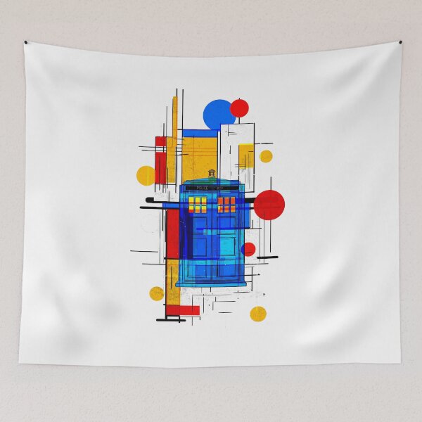 Item preview, Constructivist blue box designed and sold by kharma zero.