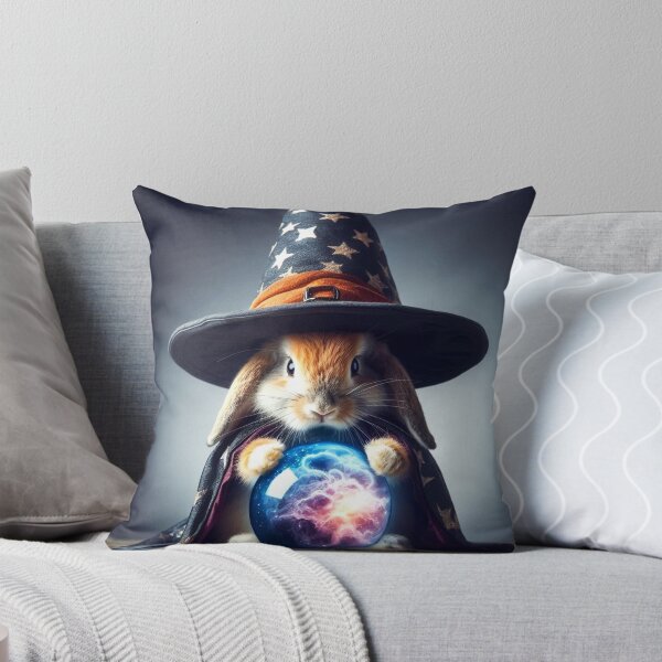 Item preview, Cute Wizard Bunny designed and sold by Dogandesighn.