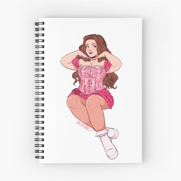 Aperçu de l'œuvre Tournée Leanna Firestone en rose créée et vendue par Mawlibella.