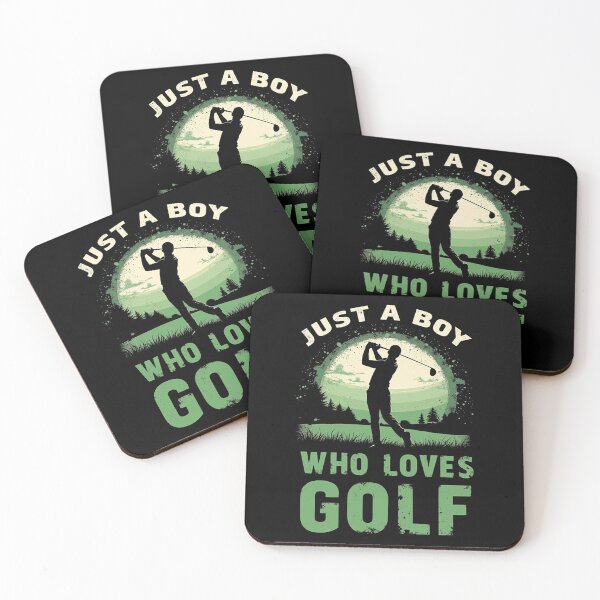 Item preview, Just a Boy Who Loves Golf Club Golfer Golfing Kids Boys designed and sold by Blok45.