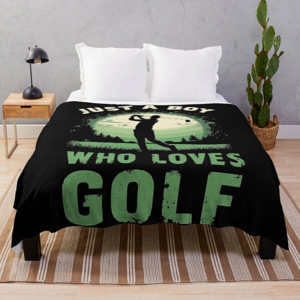 Item preview, Just a Boy Who Loves Golf Club Golfer Golfing Kids Boys designed and sold by Blok45.