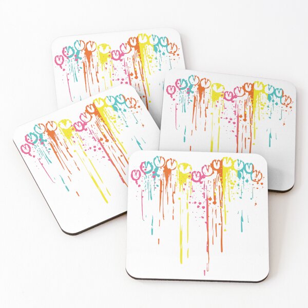 Item preview, Colourful Abstract Heart designed and sold by mermaids001.