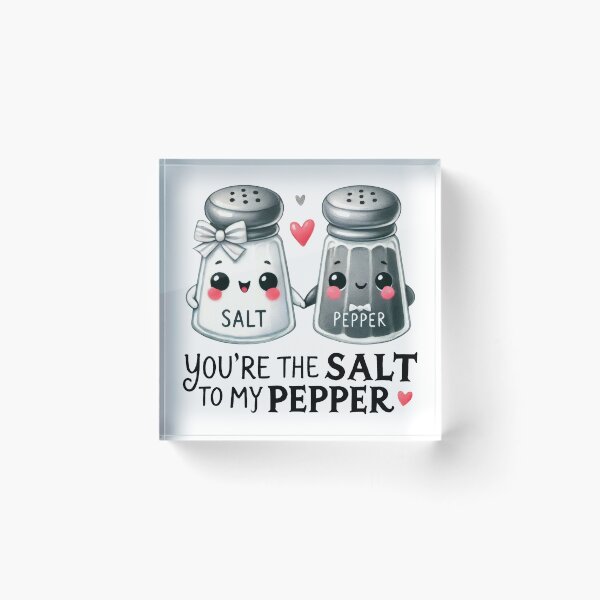 Item preview, Salt to my pepper designed and sold by jellyink.
