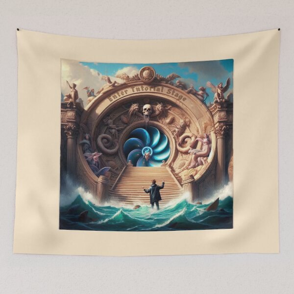 Item preview, NPC Vibes - I'm in the Tutorial Stage of Life designed and sold by nature. electrified..