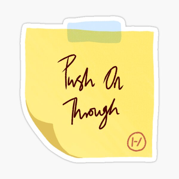 Item preview, Push On Through - Oldies Station designed and sold by greentabletop.