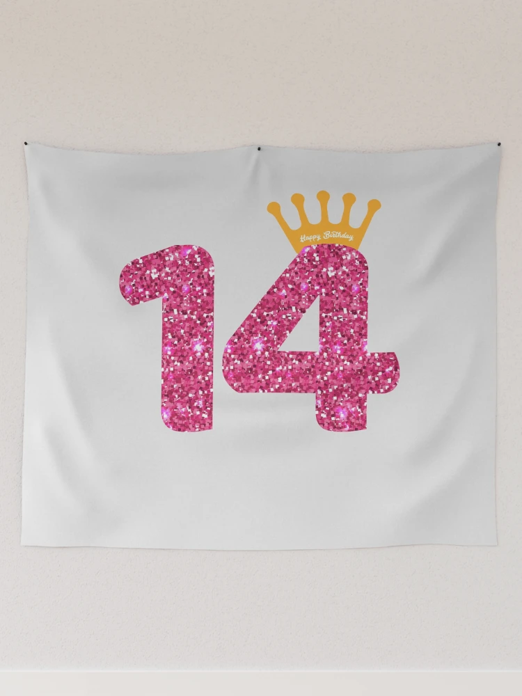 14th Queens Crow Happy Birthday for Girls