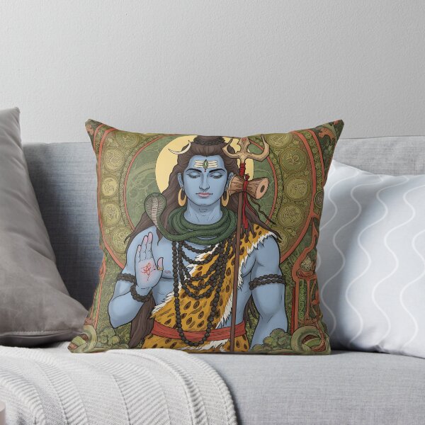 Item preview, Sacred Shiva Illustration Art Nouveau - Maha Shivaratri designed and sold by InevitableAum.